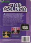 Star Soldier Box Art Back